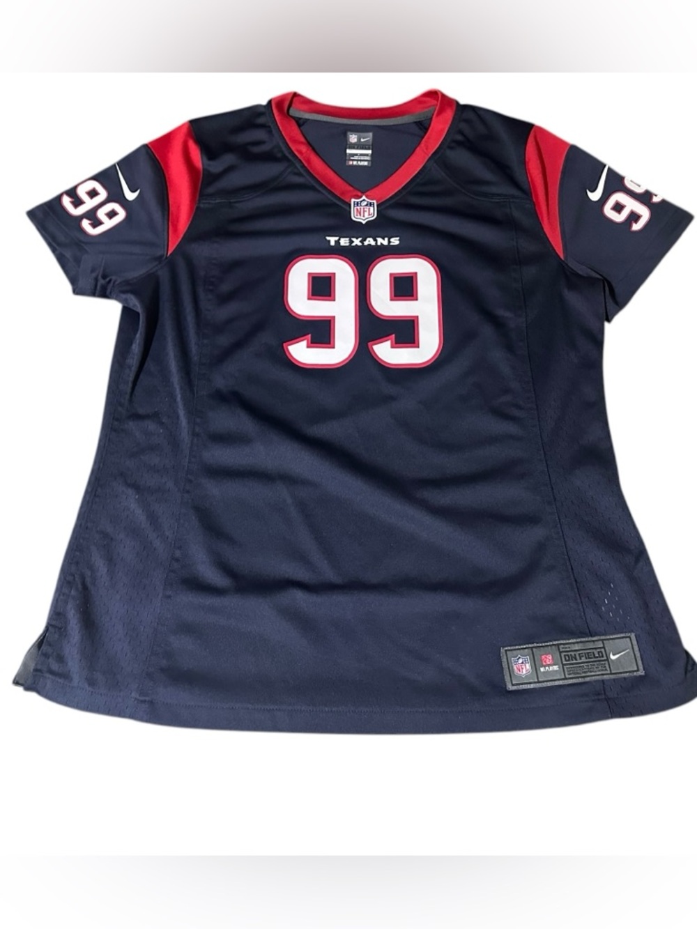Nike Women Houston Texans JJ Watt Home Jersey Sz Large